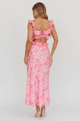 Claudia Maxi Dress- Pink