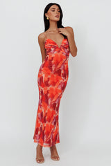 Kiana Maxi Dress - Orange