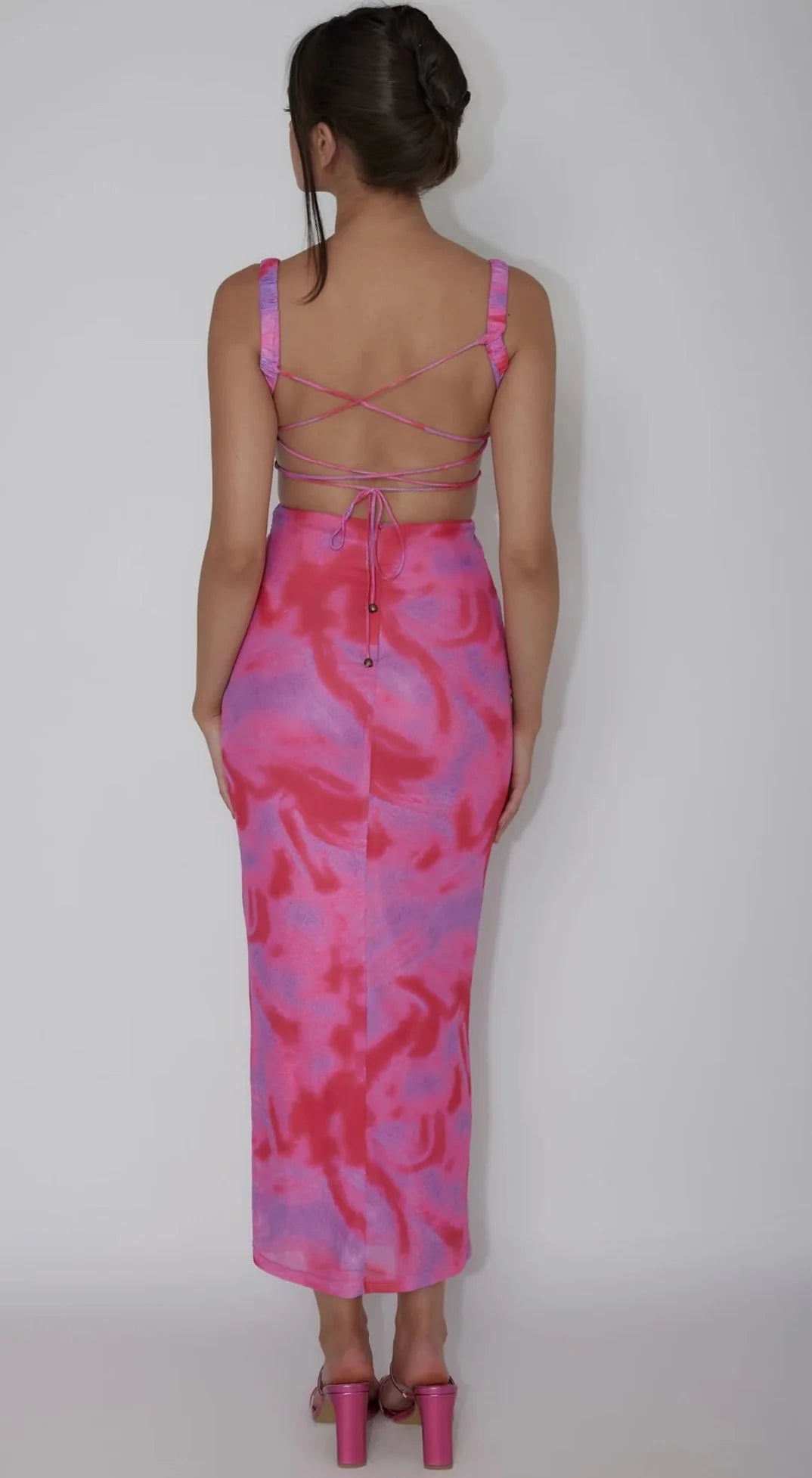 Wanda Maxi Dress - Pink