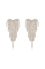 Gala Crystal Fringe Earrings