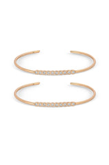 Double Take Crystal Cuff Set