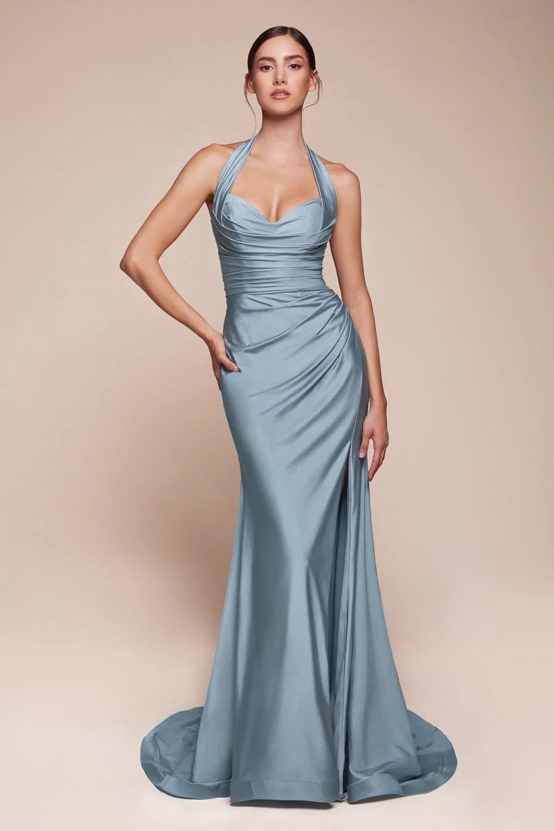 Autumn Gown - Dusty Blue