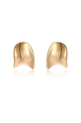 Curved Stud Earrings