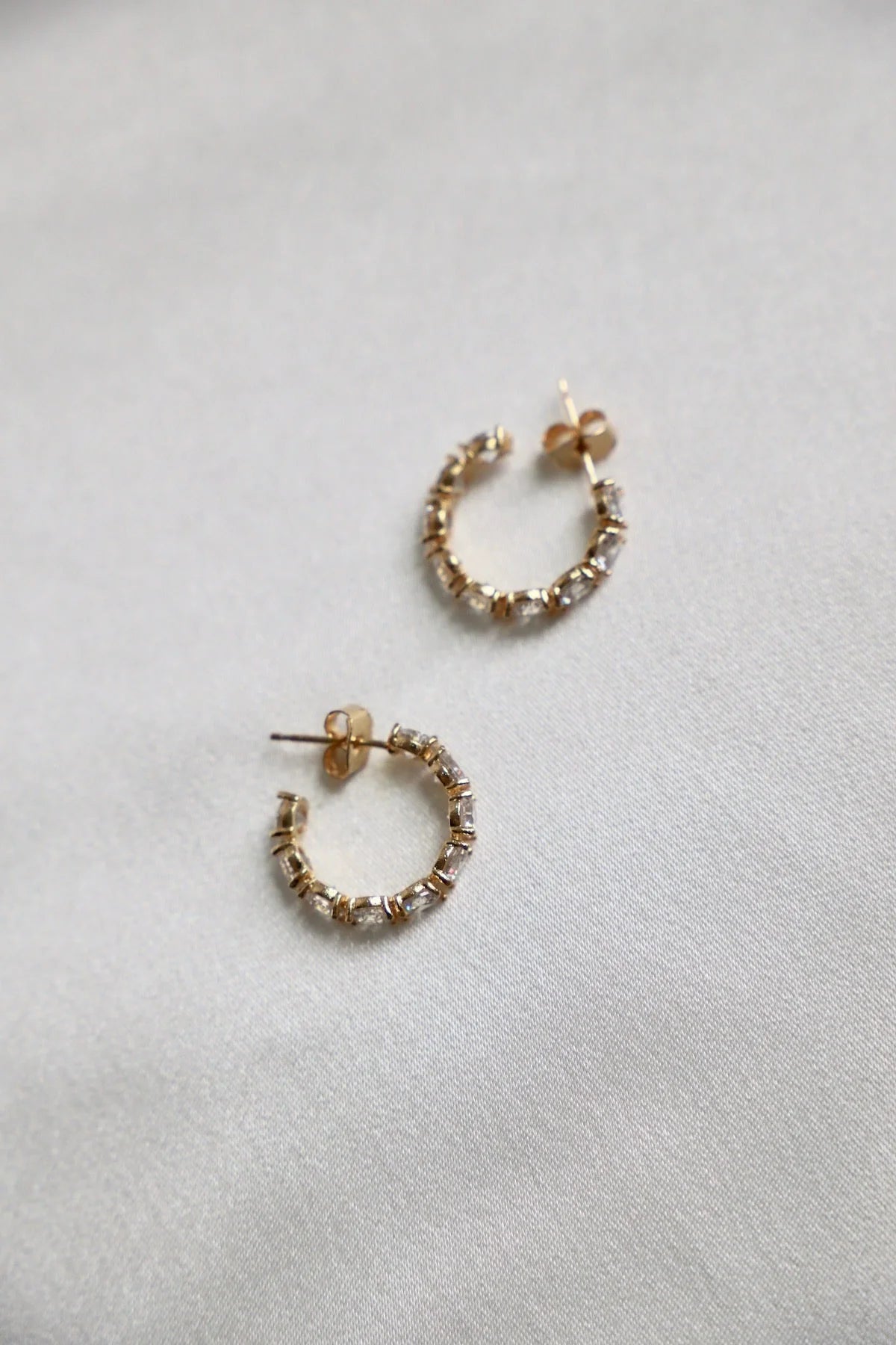 STELLA CZ ETERNITY HOOPS