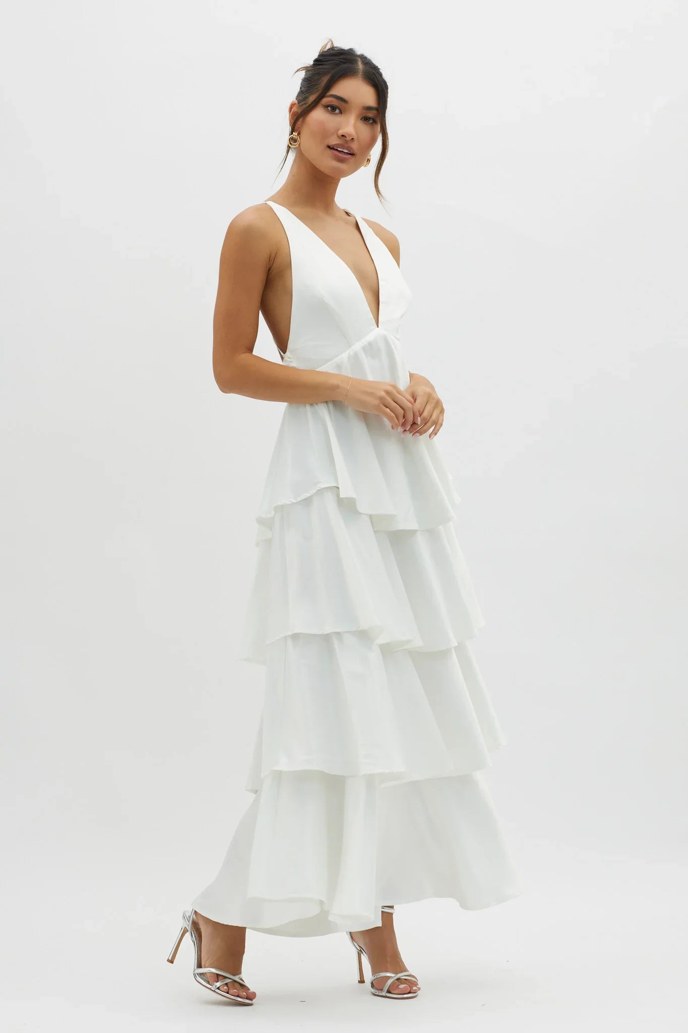 Heather Maxi Dress - White