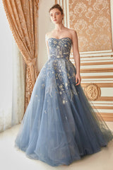 A0890 Constellation Selene Tulle Ball Gown - Andrea & Leo Couture