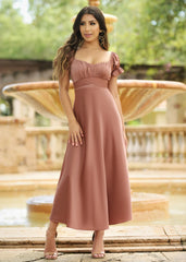 Maldives Midi Dress - Mauve