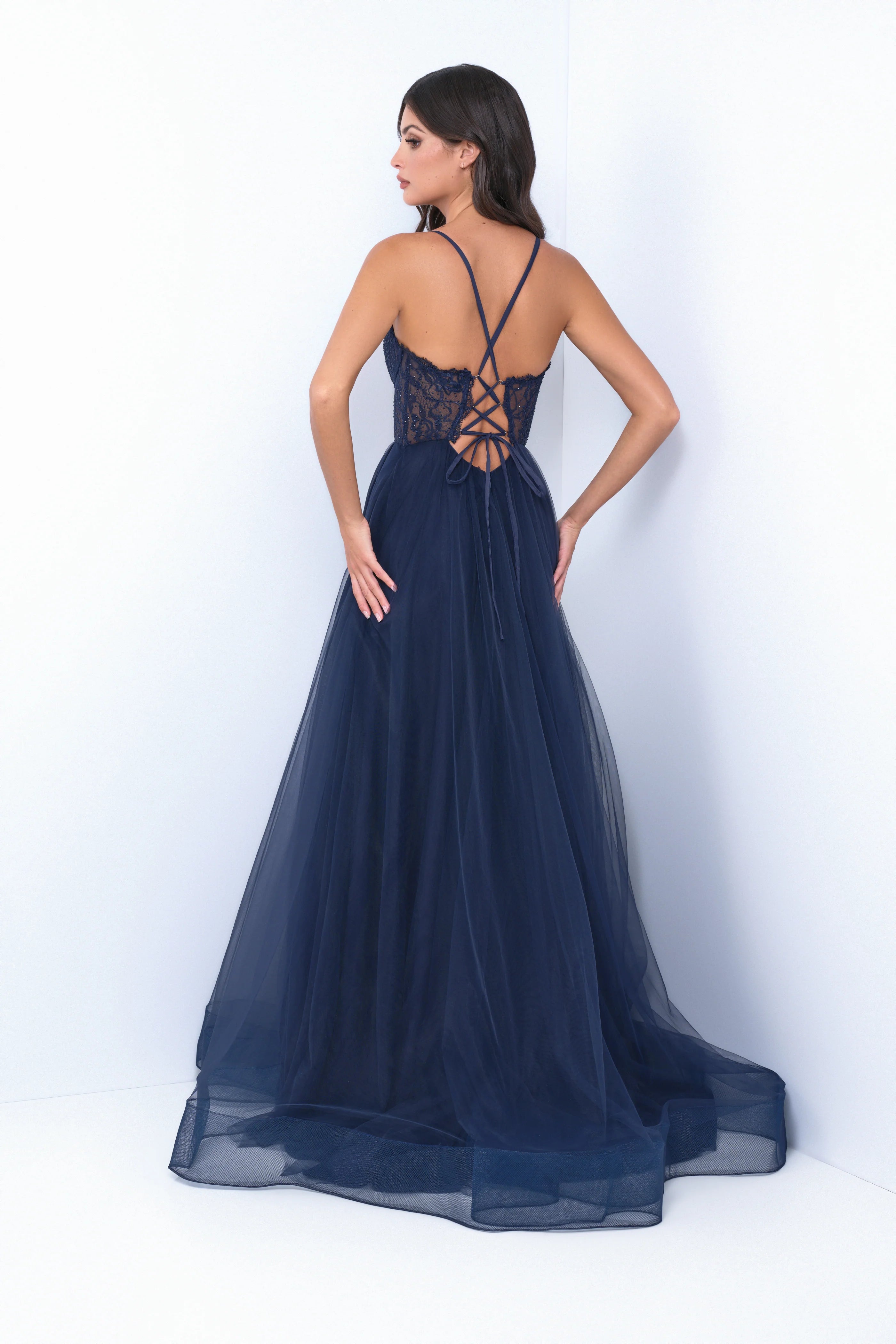 Dani Gown - Navy