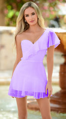 Ace Mini Dress - Lilac