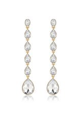 Crystallized Drop Earrings