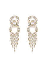 Crystal Gatsby Statement Earrings