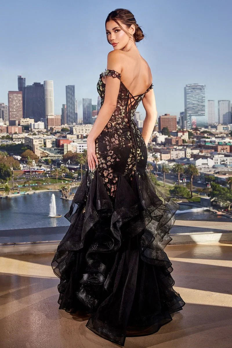 Caspian Gown - Black