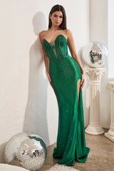 Vivienne Gown - Emerald