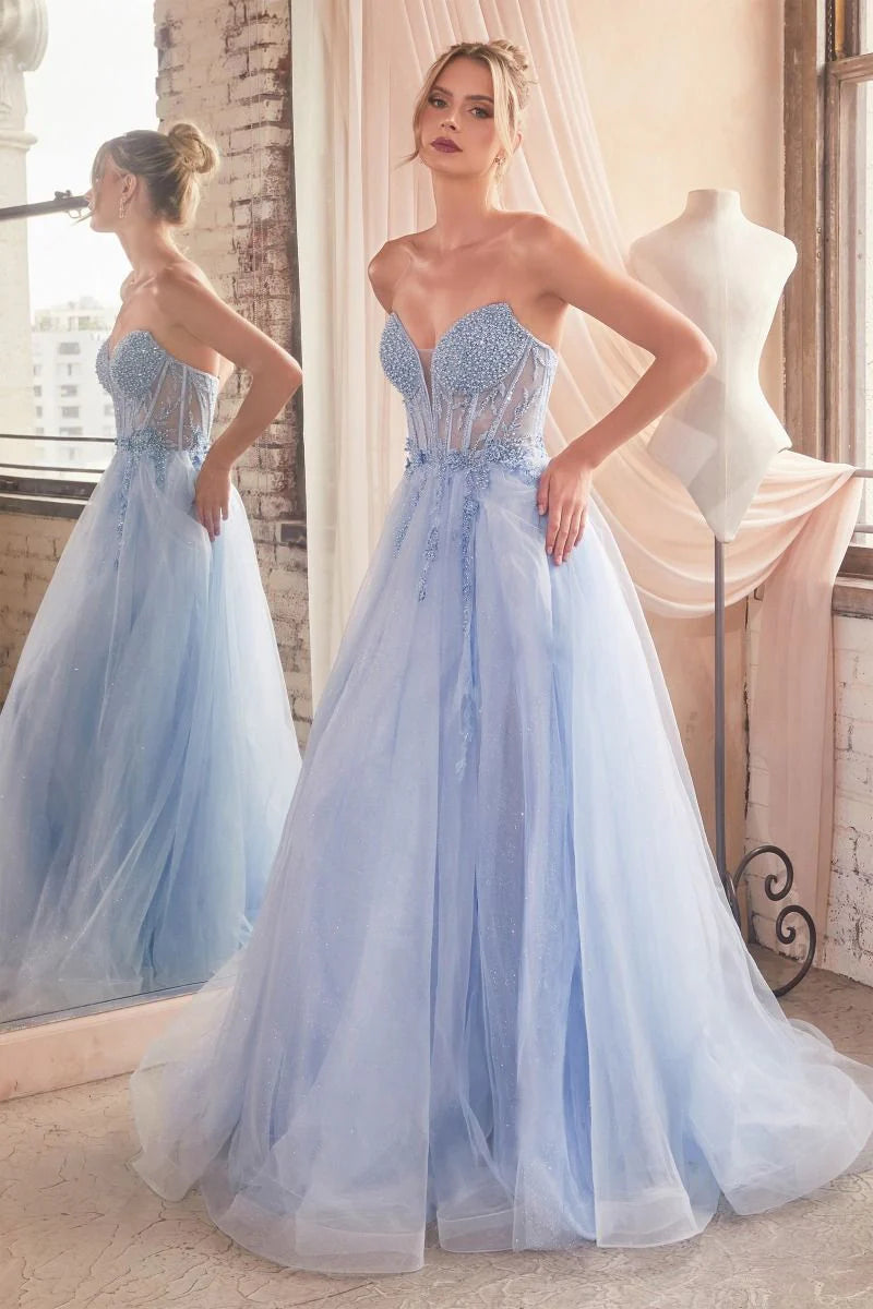 Marisol Gown - Light Blue