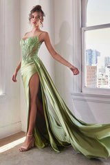 Teagan Gown - Greenery