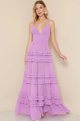 Size Large, Seraphina Maxi Dress - Lilac - FINAL SALE