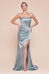 Nicolette Gown - Light Blue