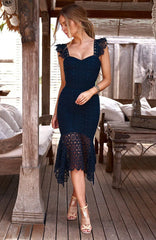 Giselle Dress - Navy - FINAL SALE