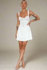 Jodie Mini Dress - White