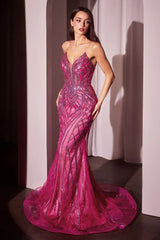 Maxwell Gown - Fuchsia