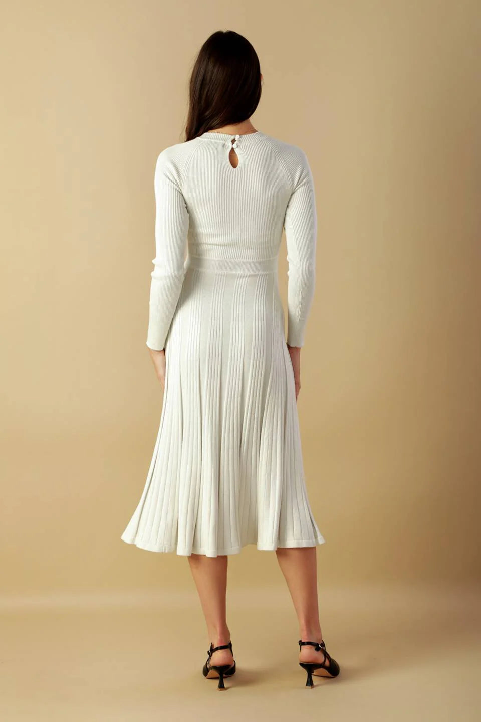 HIGH STANDARDS SWEATER MIDI DRESS