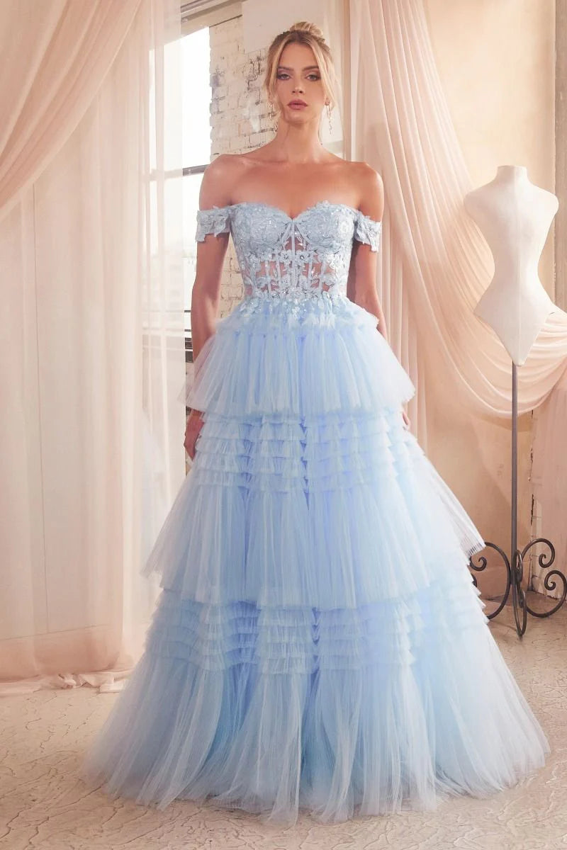 Mila Gown - Light Blue