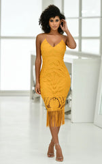 Khaleesi Dress - Mustard