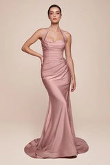 Autumn Gown - Dusty Rose