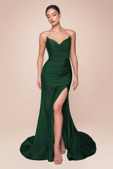 Ava Gown - Hunter Green