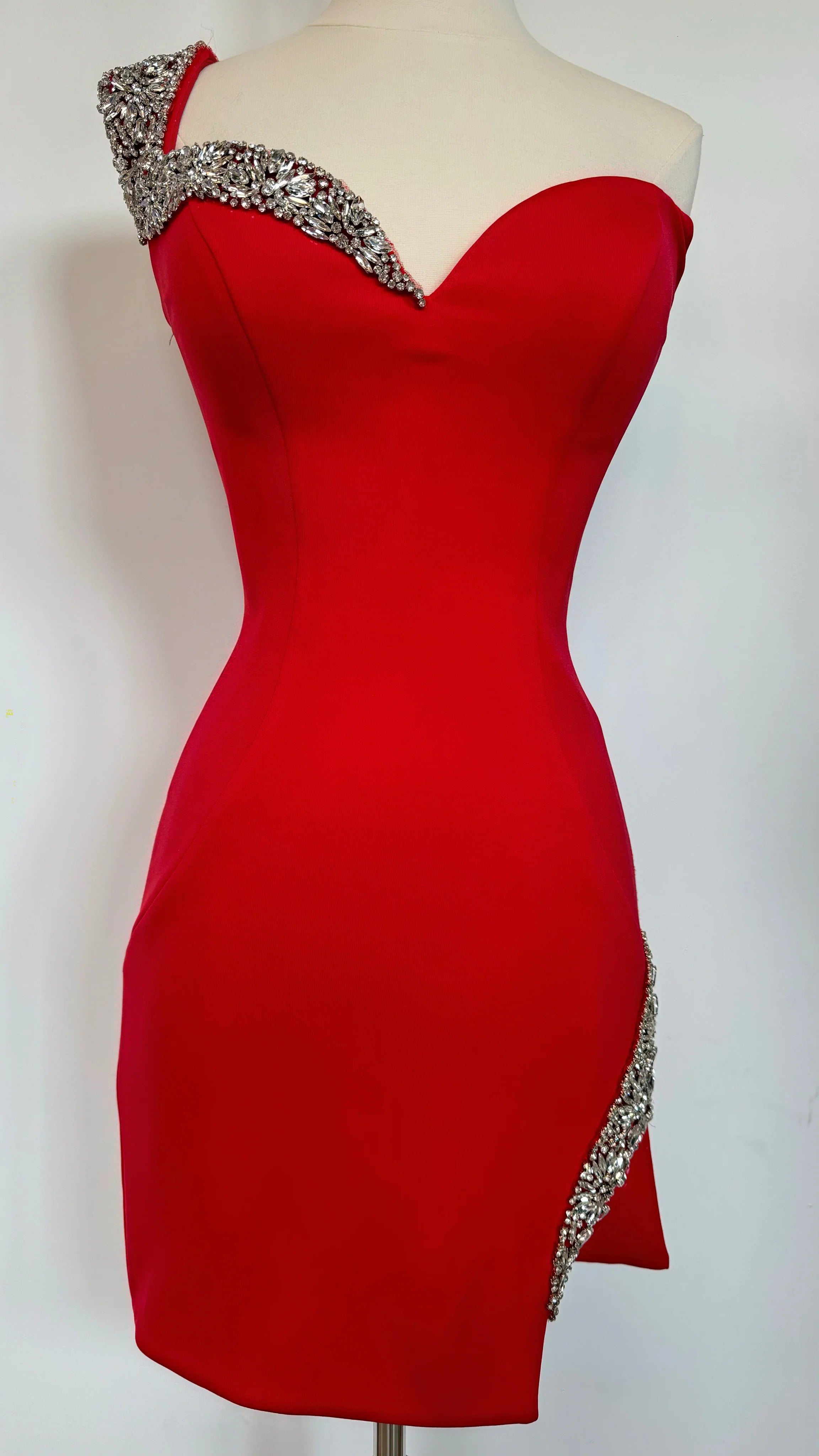 Size 0, Jovani 09745 - Red - FINAL SALE