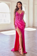 Calliope Gown - Fuchsia