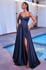 Selma Gown - Navy