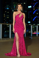 Venice Gown - Fuchsia