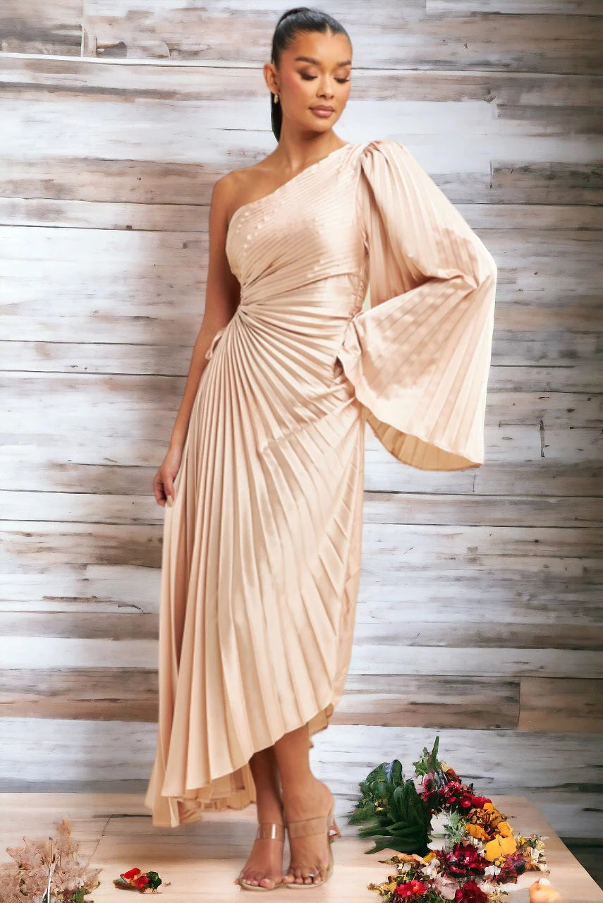 Miramar Maxi Dress - Champagne