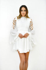 PAIGE DRESS - WHITE