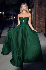 Madigan Gown - Hunter Green