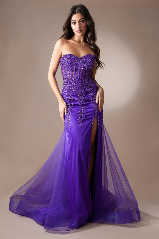 Blakely Gown- Purple