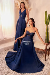 Madigan Gown - Navy