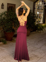 Yvette Gown -Burgundy