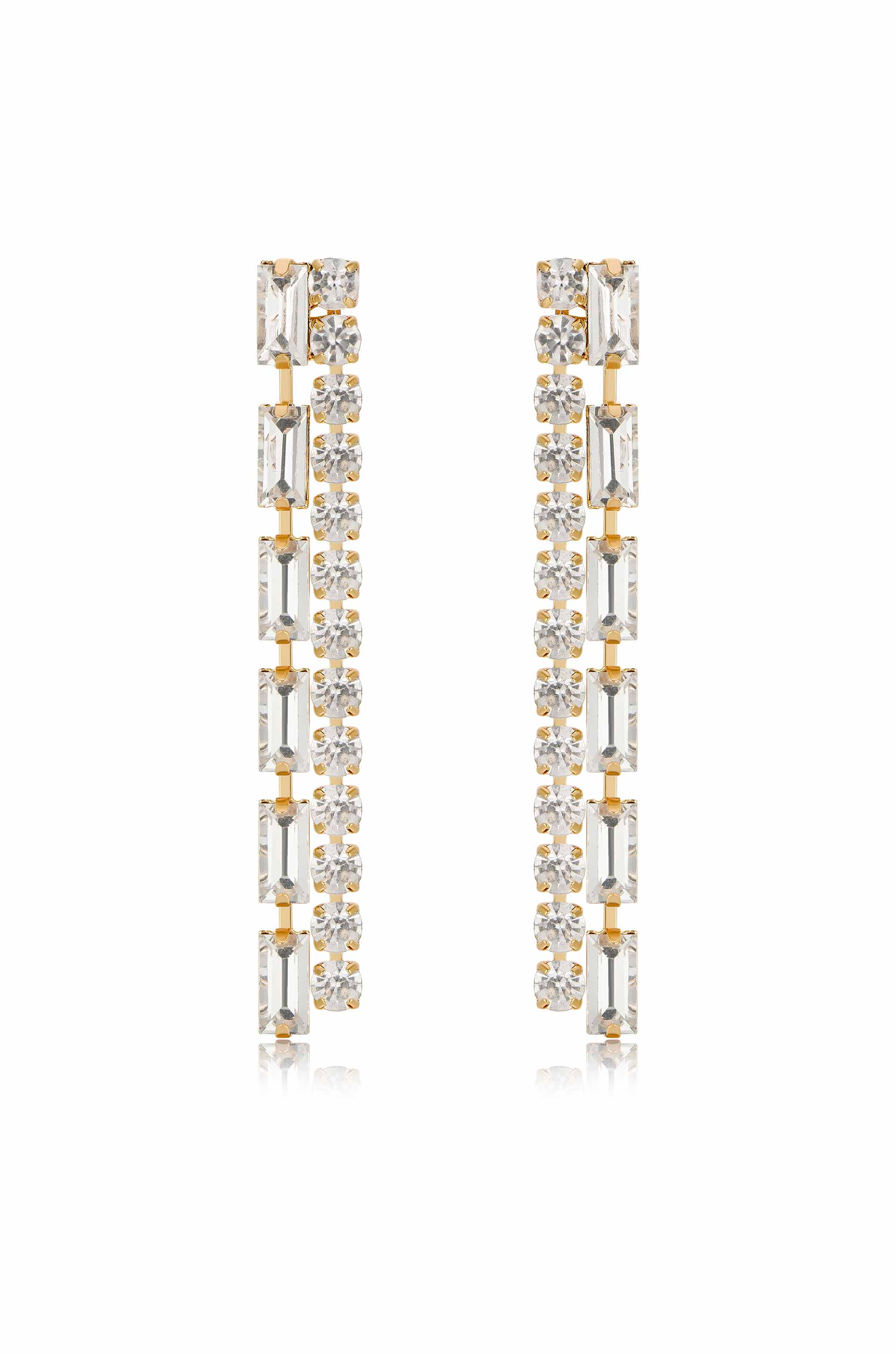 Date Night Crystal Drop Earrings