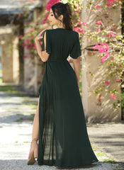 Size Small, Kari Maxi Dress - Emerald-FINAL SALE