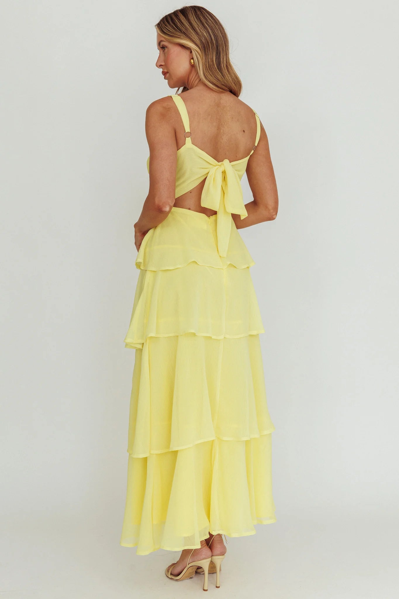 Molly Maxi Dress- Yellow