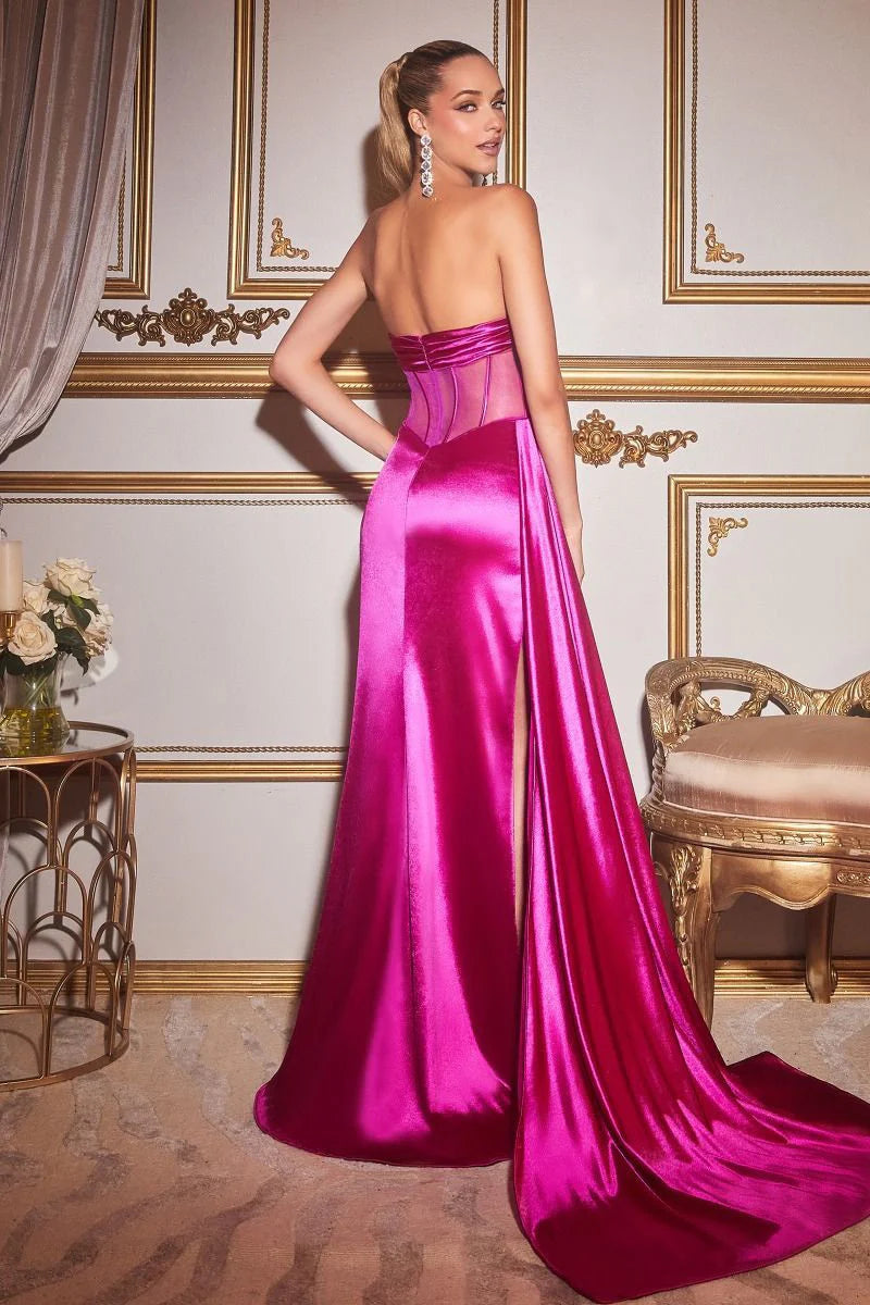 Dylan Gown - Magenta