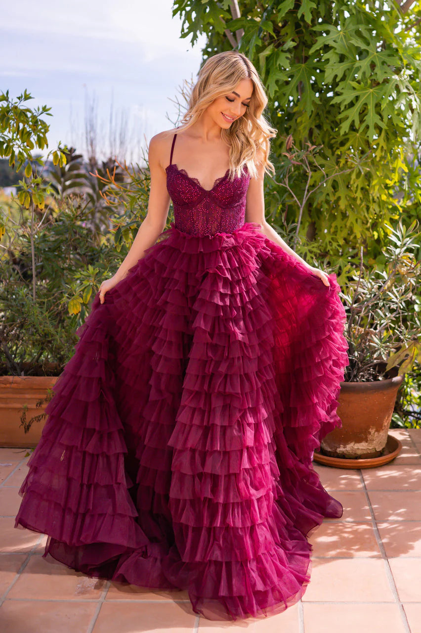 Morgan Gown - Mulberry