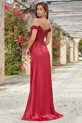 Monroe Gown - Burgundy