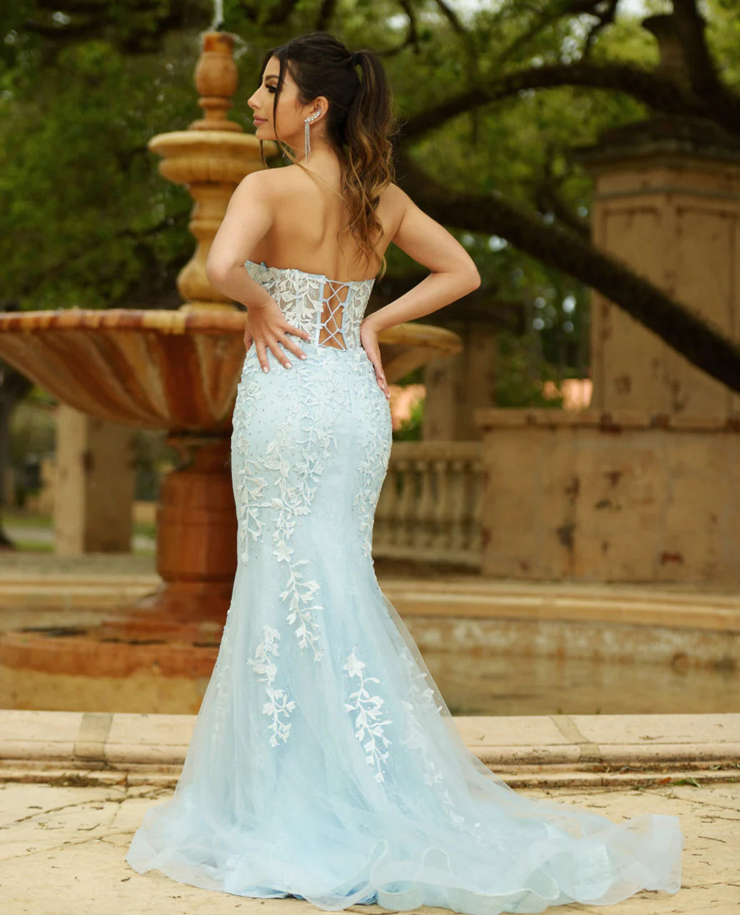 Reva Gown- Light Blue