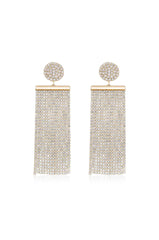 All the Movement Crystal Fringe Earrings