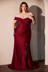 Freya Gown - Burgundy