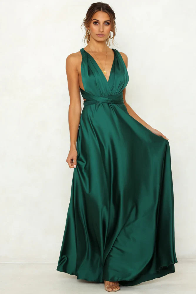 Fiona Maxi Dress- Emerald