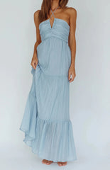 Ginny Maxi Dress - Ice Blue